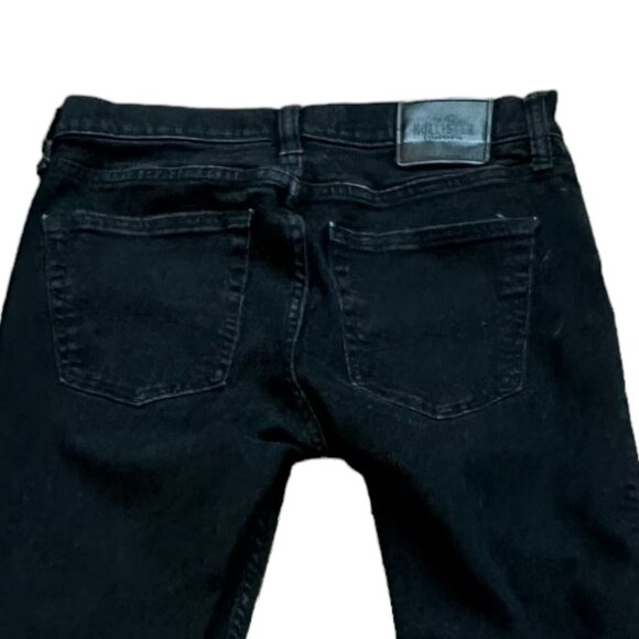 Hollister Black Advanced Stretch Skinny Jeans Size 32x30 - Picture 5 of 9